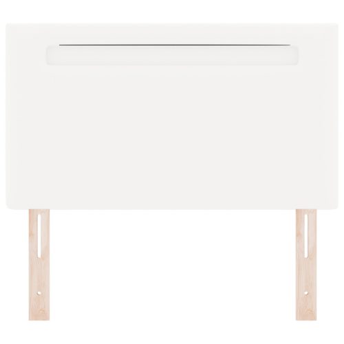  Fejtámla Egyszerű Dizájn Tiszta Fehér 100 cm Műbőr