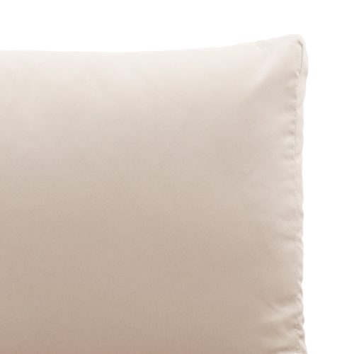  2 személyes kert kanapé topszínű párnákkal