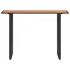  Kertasztal Barna 100x55x70 cm DPC és Acél