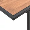  Kertasztal Barna 100x55x70 cm DPC és Acél