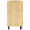  Cabinet fiókkal polcokkal Méz 60 x 46 x 81,5 cm Tömör fenyőfa