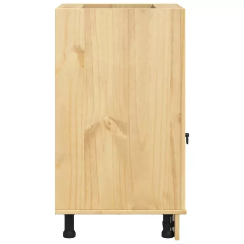  Cabinet fiókkal polcokkal Méz 40 x 46 x 81,5 cm Tömör fenyőfa