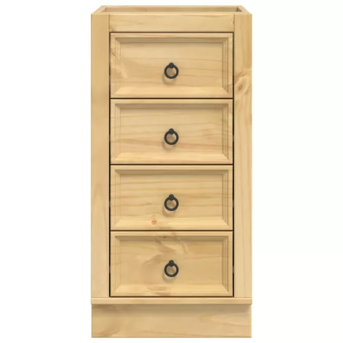  Cabinet fiókkal tárolóval Méz 40 x 46 x 81,5 cm Tömör fenyőfa