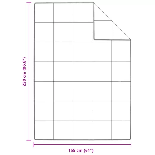  Takarók és Duvetek Fehér 155 x 220 cm Pehely