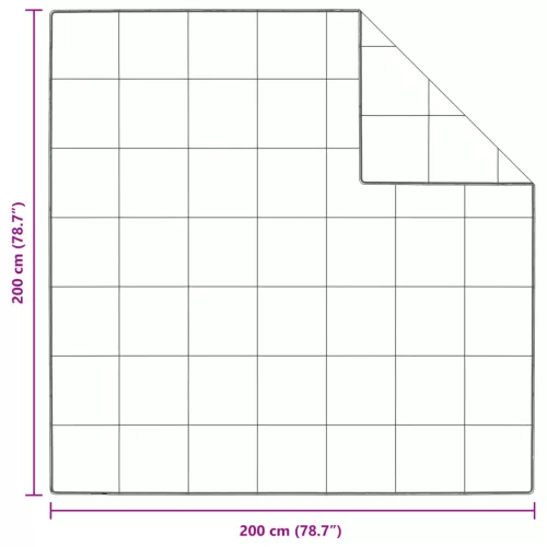  Takarók és paplanok Fehér 200 x 200 cm Pehely