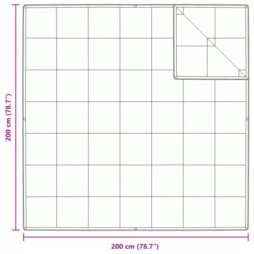  Takarók és Paplanok Fehér 200 x 200 cm Pehely