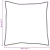  Párnák 2 pcs Fehér 40 x 40 cm 130gsm 100% pamut