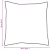  Párnák 2 pcs Fehér 60 x 60 cm 130gsm 100% pamut