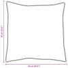  Párnák 2 pcs Fehér 65 x 65 cm 130gsm 100% pamut