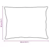  Párnák 2 pcs Fehér 60 x 80 cm 130gsm 100% pamut