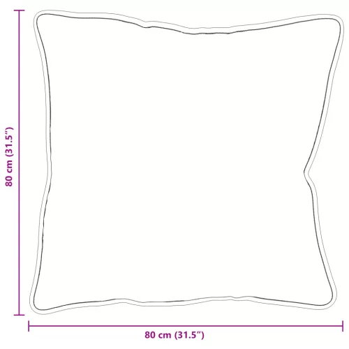  Párna Fehér 80 x 80 cm 85gsm 100% poliészter
