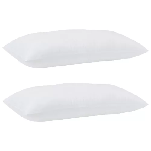  Párnák 2 pcs Fehér 40 x 80 cm 85gsm 100% poliészter