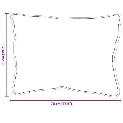  Párnák 2 pcs Fehér 50 x 70 cm 85gsm 100% poliészter