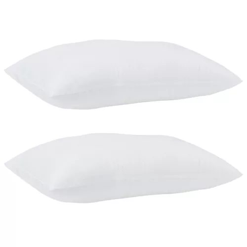  Párnák 2 pcs Fehér 50 x 75 cm 85gsm 100% poliészter