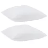  Párnák 2 pcs Fehér 60 x 60 cm 85gsm 100% poliészter
