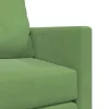  Kétszemélyes kanapé Világos zöld Szövet, Fa 2 személyes
