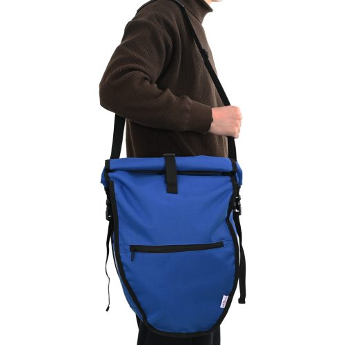  kerékpártáska a pannier rakományhoz 25 L Kék 32.5x17x57 cm
