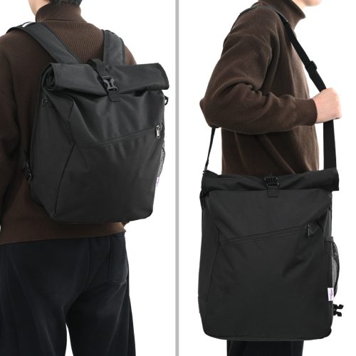  Biciklitáska Pannier Rack 25 L Fekete 33x16x48 cm