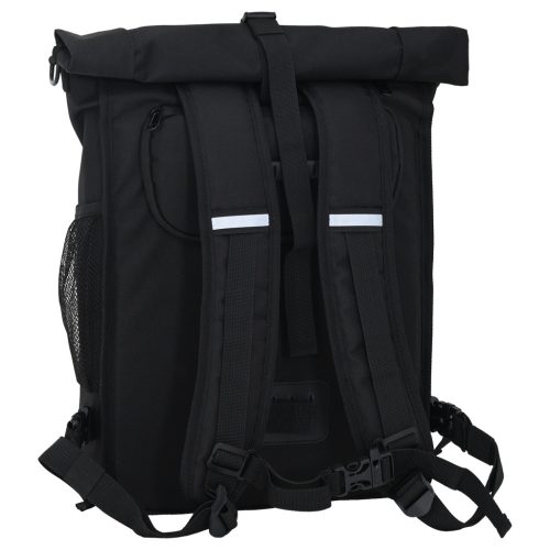  Biciklis táska a pannierhez 20 L Fekete 31x13x58 cm