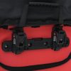  kerékpáros táska pannierhez 20 L piros 31x13x58 cm