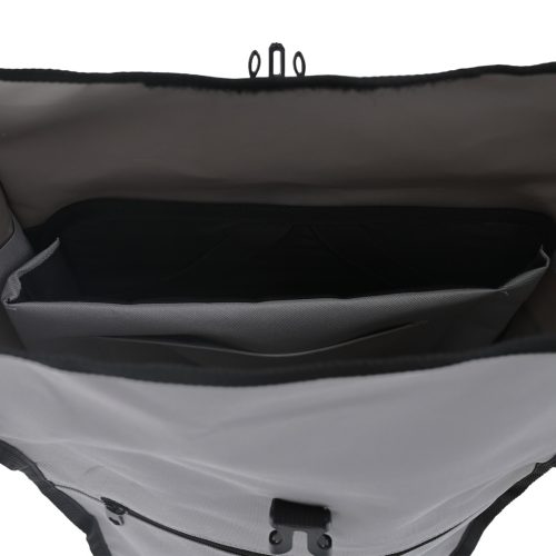  Kerékpáros Táska Pannier Rack 20 L Szürke 34x16x59 cm