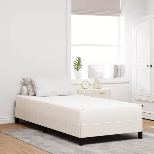  Zsebmattressz Krém Közepes 90x200x20 cm Szövet