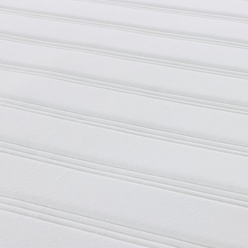  Zsebes Rugós Ágy Matraca - Sötétszürke, Közepes, 140x200x20 cm Szövet