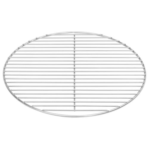  BBQ Grill Rács Ezüst Ø43 cm Rozsdamentes acél