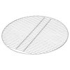  BBQ Grill Rács Ezüst Ø57 cm Rozsdamentes Acél