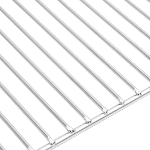  BBQ Grill Rács Téglalap 40x30 cm 304 Rozsdamentes Acél