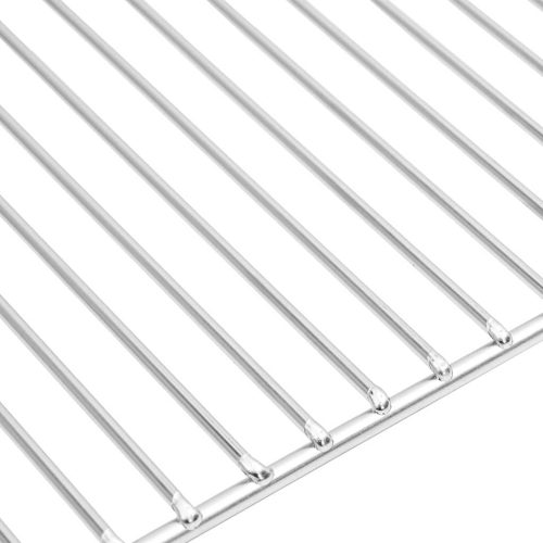  Grill rács Ezüst 50 x 35 cm Rozsdamentes acél