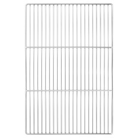    BBQ Rács Fogantyúkkal, Négyszögletes, 60x40 cm, 304 Rozsdamentes Acél