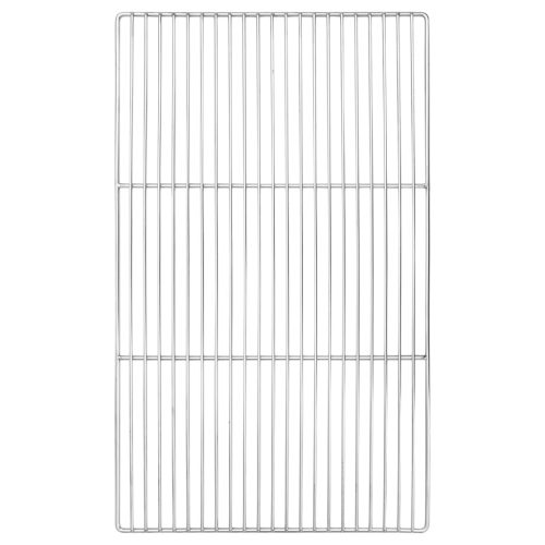  BBQ Grill Rács Fogantyúkkal, Négyszögletes 67x40 cm, 304 Rozsdamentes Acél
