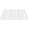  BBQ Grill Rács Fogantyúkkal, Négyszögletes 67x40 cm, 304 Rozsdamentes Acél