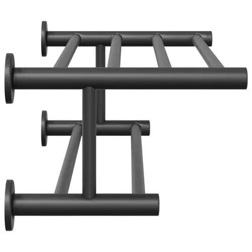  Törölközőtartó Fekete 61 x 23 x 17 cm Rozsdamentes acél