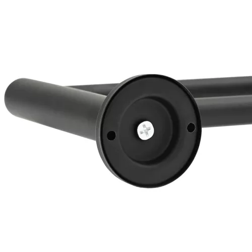  Törölközőtartó Fekete 61 x 14.5 x 5 cm Rozsdamentes acél