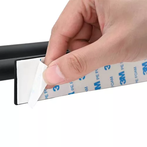  Törölközőtartó Fekete 40 x 9 x 4 cm Rozsdamentes acél