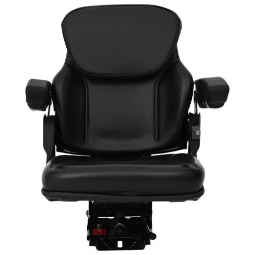  Traktor ülés felfüggesztéssel Fekete 60 x 58 x 72 cm