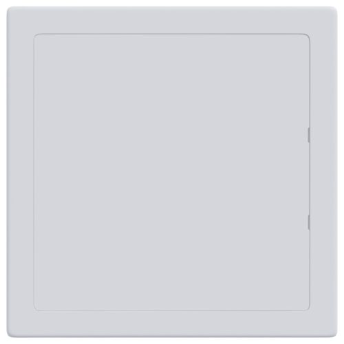  Hozzáférési Panelek 2 db Fehér színben, krém részletekkel és anthra, sötétszürke cső mintával és link ABS műanyag