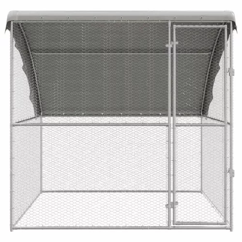  Csirkeketrec Ezüst 2 x 2 x 2 m Horganyzott acél