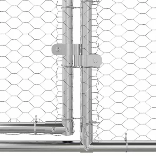  Csirkeketrec Ezüst 2 x 2 x 2 m Horganyzott acél