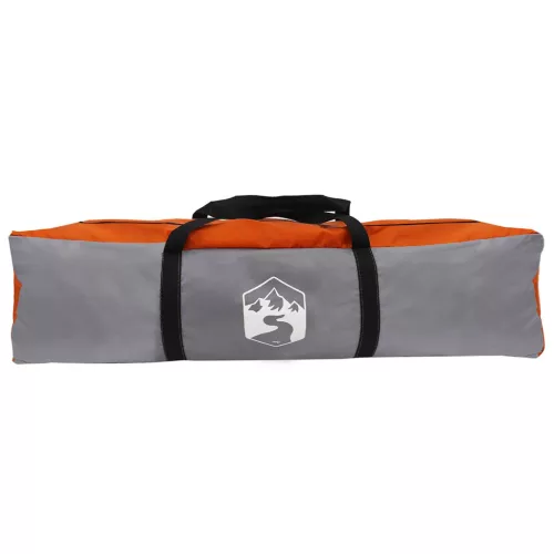  Zuhanysátor tárolóval Szürke és narancs 160 x 160 x 227 cm Acél