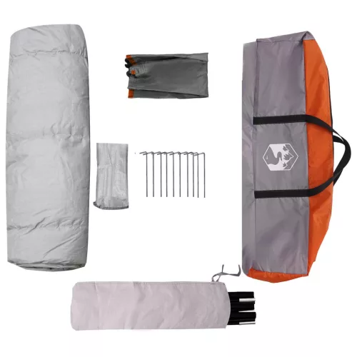  Azonnali sátor esővédővel 3 személyes gyorskioldóval