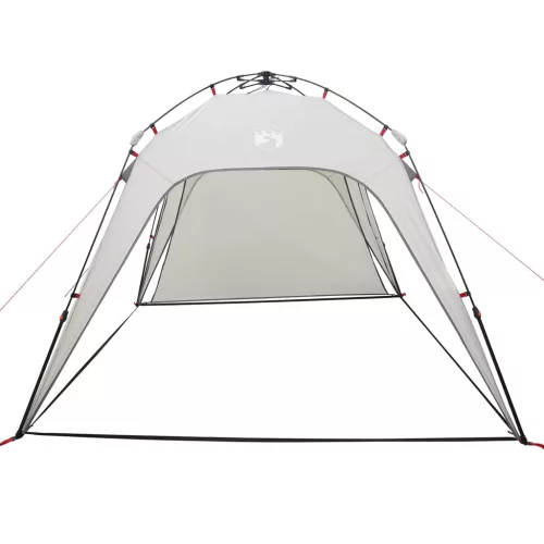  Azonnali sátor tárolóval Szürke 260 x 260 x 185 cm Acél