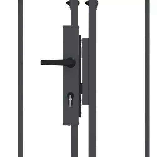  Kerti Kapu Íves Födelével Szürke 4 x 1,25 m Acél