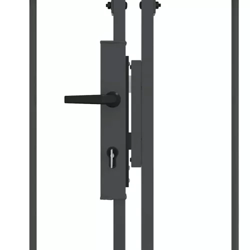  Kerti Kapu Íves Födelével Szürke 400 x 125 cm Acél