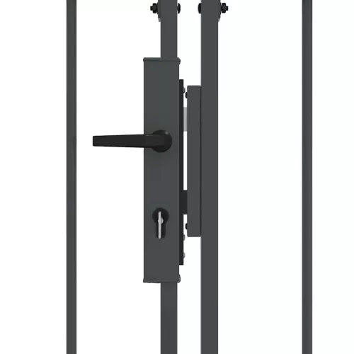  Kerti Kapu Íves Födelével Szürke 500 x 100 cm Acél