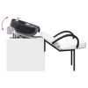  Sampon Szék Fehér és fekete 63 x 141 x 92 cm PVC