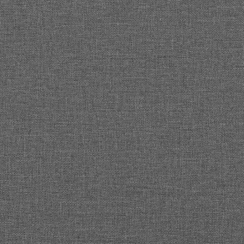  Sampon Szék Sötét Szürke és Fekete 63 x 141 x 92 cm szövet