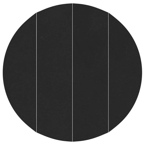  Medence Alaplap Fekete Ø428 cm - Nem szőtt szövet, kerek